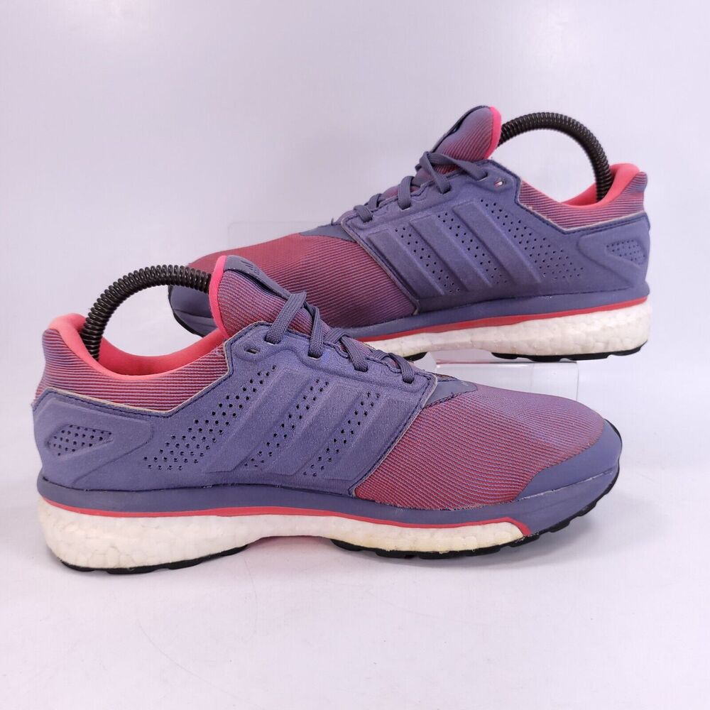 Adidas Snova Glide 8 Athletic Lace Up Shoes Womens Size 7 S80275 Purple Pink - Picture 5 of 9